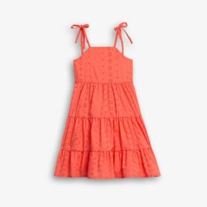 126-529110-1 Funky Φόρεμα κηπούρ κορίτσι candy pink