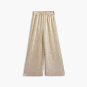 126-531101-1 Funky Παντελόνα πλισέ κορίτσι μπέζ χρυσό