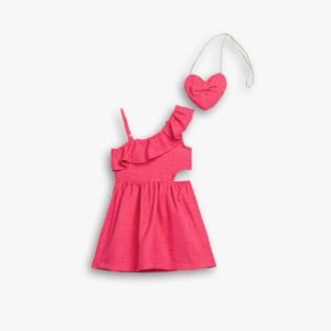 126-729137-1 Funky Φόρεμα με τσαντάκι κορίτσι τύπος