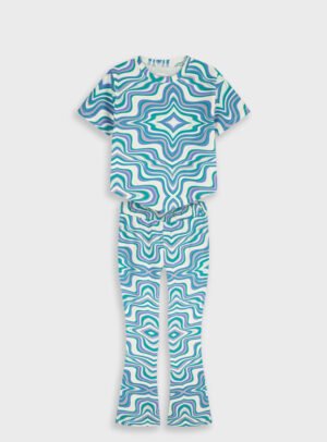 16-226244-0 Energiers Σετ μπλούζα παντελόνα κορίτσι allover emerald