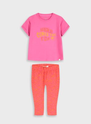 16-22274-0 Energiers Σετ μπλούζα κολάν κορίτσι φούξια