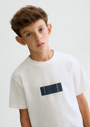 26-06028-095 Mayoral Μπλούζα αγόρι κρέμ