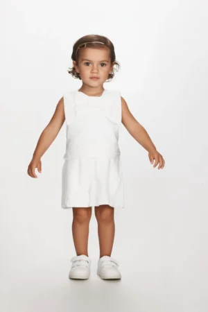 2611147 Joyce Σετ μπλούζα σορτς κορίτσι εκρού