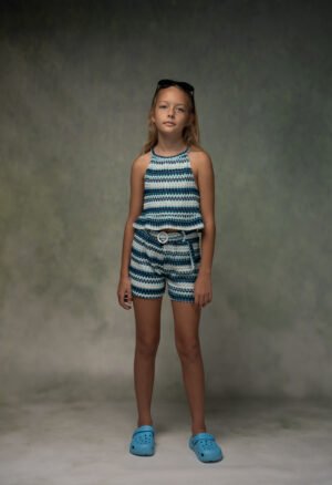 266042 Ebita Σετ μπλούζα σορτς κορίτσι πολύχρωμο