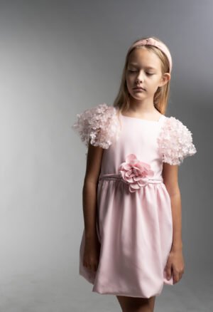 266044 Ebita Φόρεμα με στέκα κορίτσι ροζ
