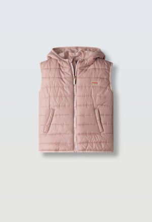266054 Ebita Αμάνικο μπουφάν κορίτσι dusty pink