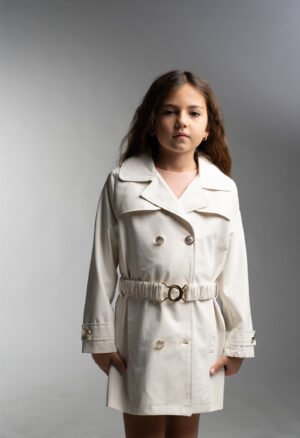 266055 Ebita Καμπαρντίνα κορίτσι εκρού