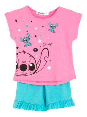 62615547 Frenzy Σετ μπλούζα σορτς κορίτσι γρανίτα τιρκουάζ