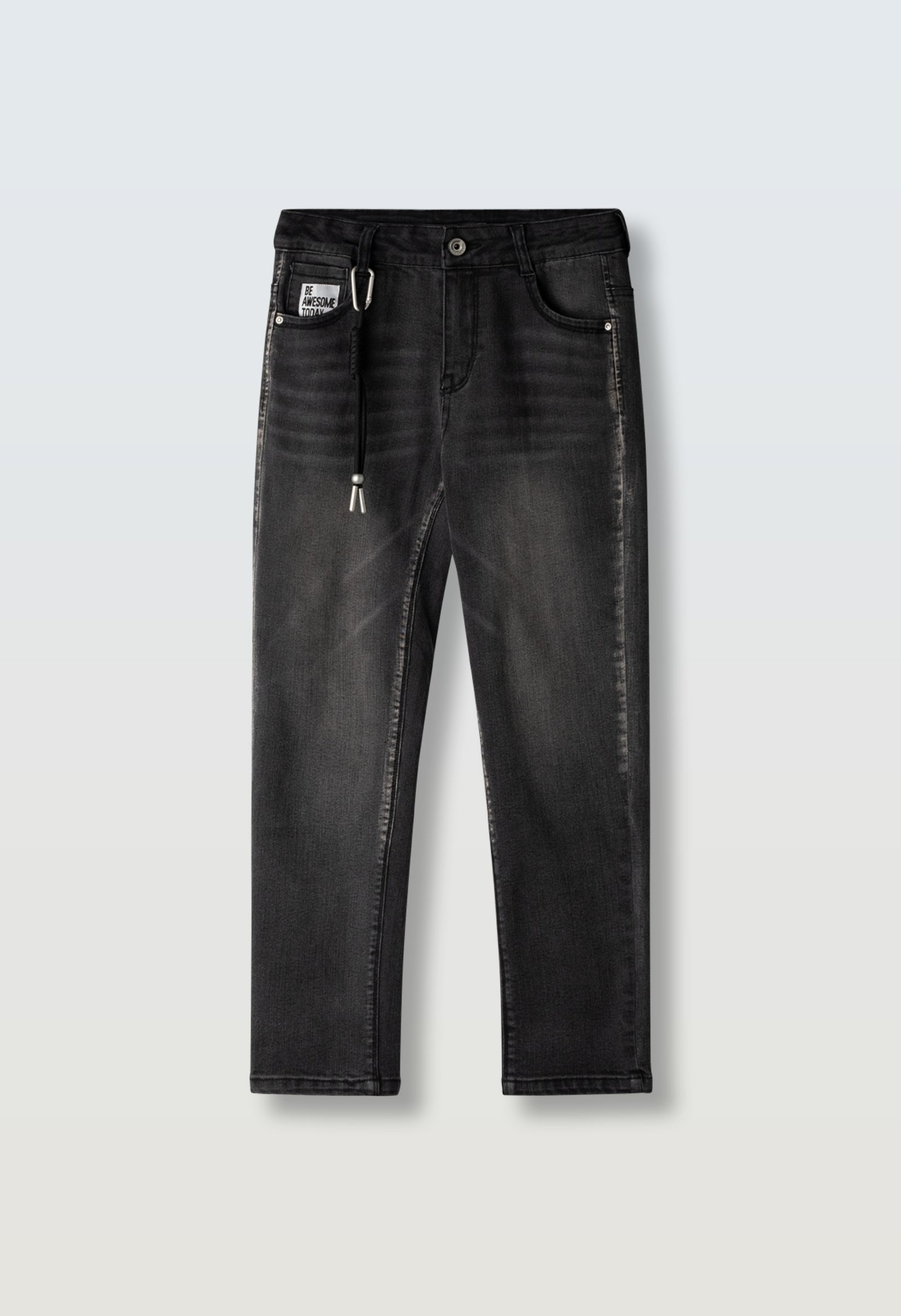 266729 Hashtag Παντελόνι τζιν αγόρι μαύρο
