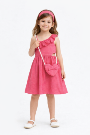 126-729137-1 Funky Φόρεμα με τσαντάκι κορίτσι τύπος