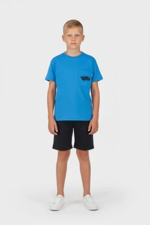 26141233Joyce Σετ μπλούζα βερμούδα αγόρι μπλε μαύρο