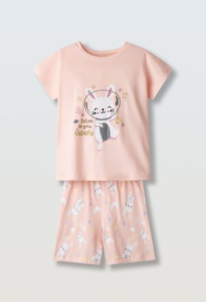 H-637 Ebita Πιτζάμα κορίτσι σομόν