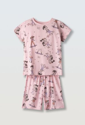 H-638 Ebita Πιτζάμα κορίτσι ροζ