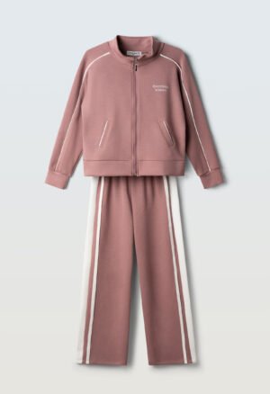 267035 Ebita Σετ φόρμα ζακέτα κορίτσι dusty pink