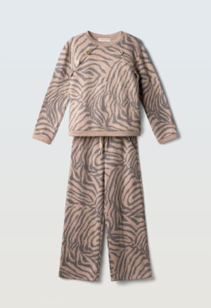 267058 Ebita Σετ μπλούζα παντελόνα κορίτσι animal print